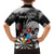 Personalised Skull Darts Family Matching Off Shoulder Maxi Dress and Hawaiian Shirt See You Next Game - Wonder Print Shop