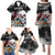 Personalised Skull Darts Family Matching Puletasi Dress and Hawaiian Shirt See You Next Game - Wonder Print Shop