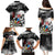 Personalised Skull Darts Family Matching Puletasi Dress and Hawaiian Shirt See You Next Game - Wonder Print Shop