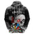 Personalised Skull Darts Hoodie See You Next Game - Wonder Print Shop