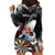 Personalised Skull Darts Hoodie Dress See You Next Game - Wonder Print Shop