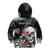 Personalised Skull Darts Kid Hoodie See You Next Game - Wonder Print Shop