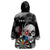 Personalised Skull Darts Wearable Blanket Hoodie See You Next Game - Wonder Print Shop