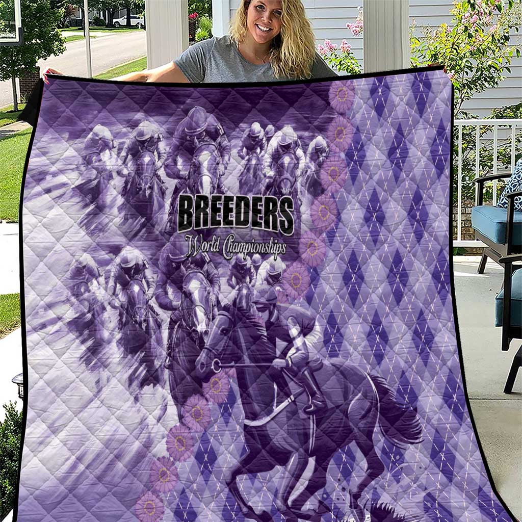 Breeders Horse Racing Quilt World Horse Racing Championships - Wonder Print Shop