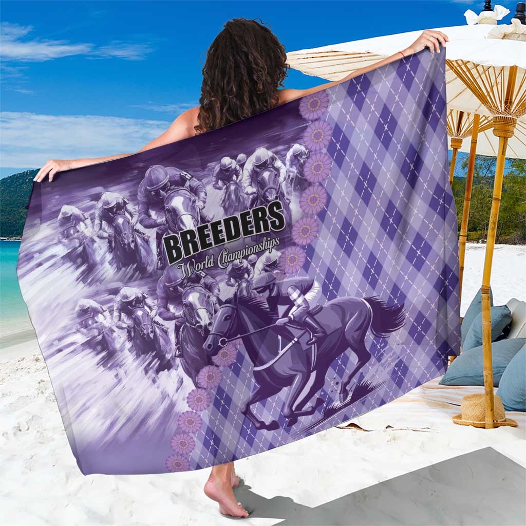Breeders Horse Racing Sarong World Horse Racing Championships - Wonder Print Shop