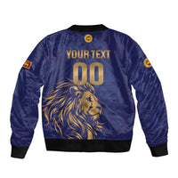 Custom Sri Lanka Cricket Bomber Jacket The Lions Go Champions - Wonder Print Shop