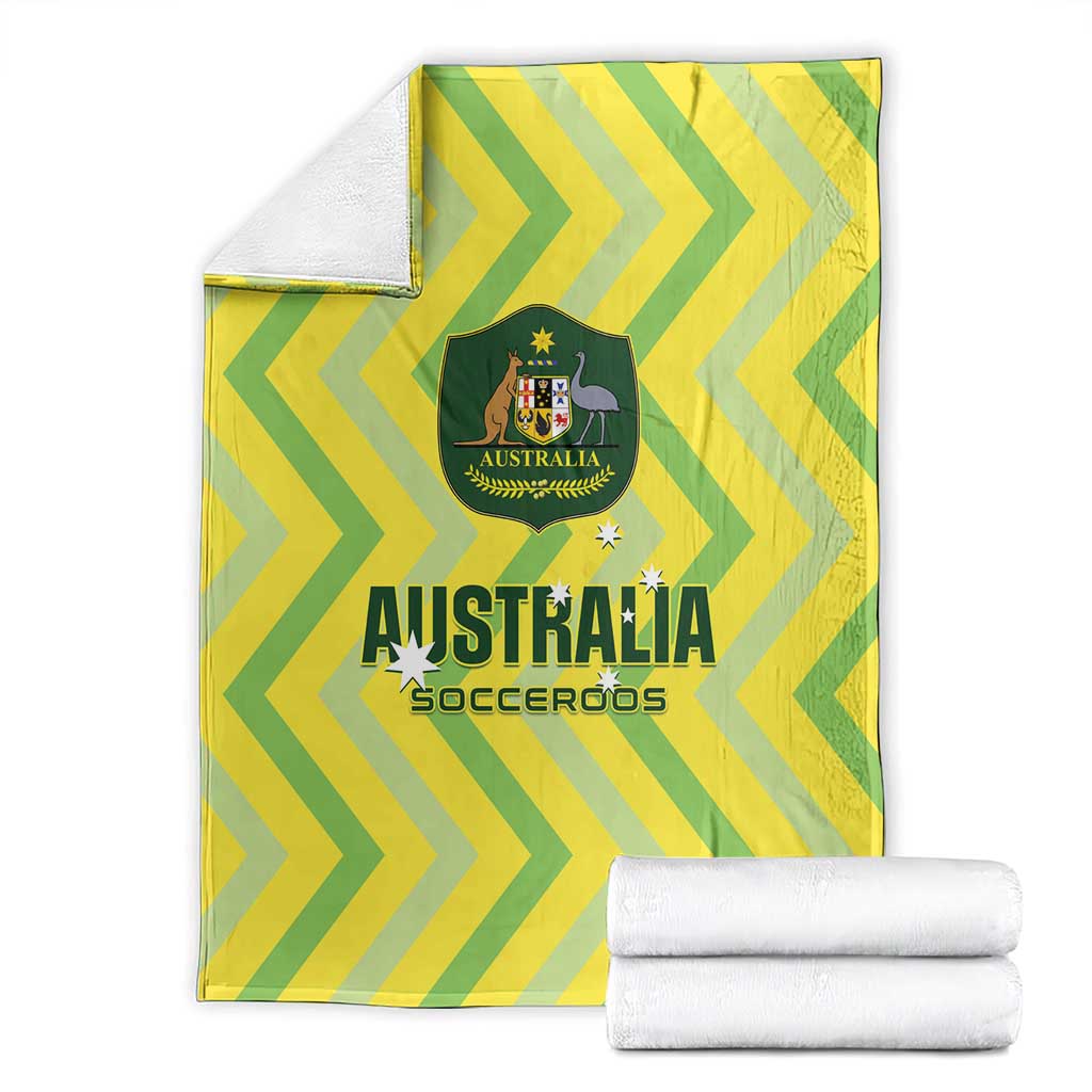 Australia Socceroos 2025 Blanket Forever Golden - Wonder Print Shop