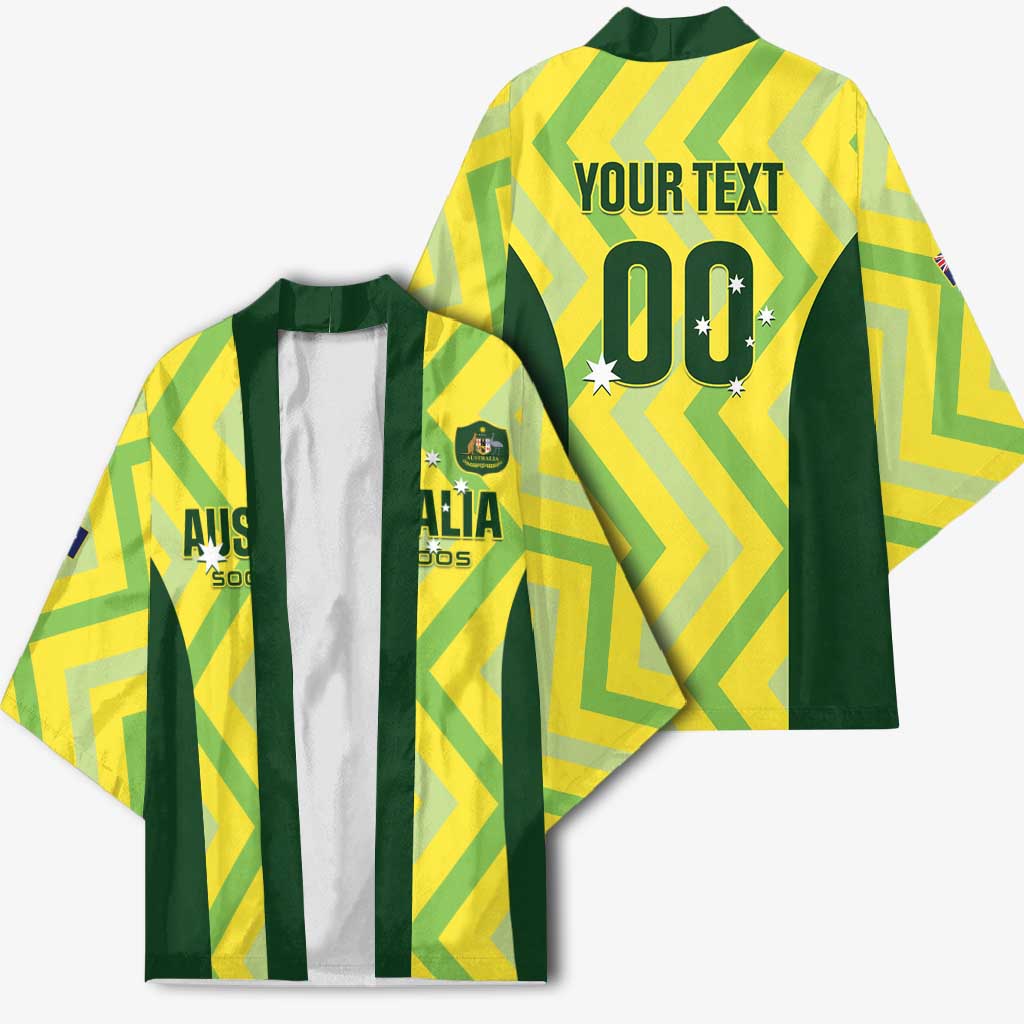 Australia Socceroos 2025 Kimono Forever Golden - Wonder Print Shop