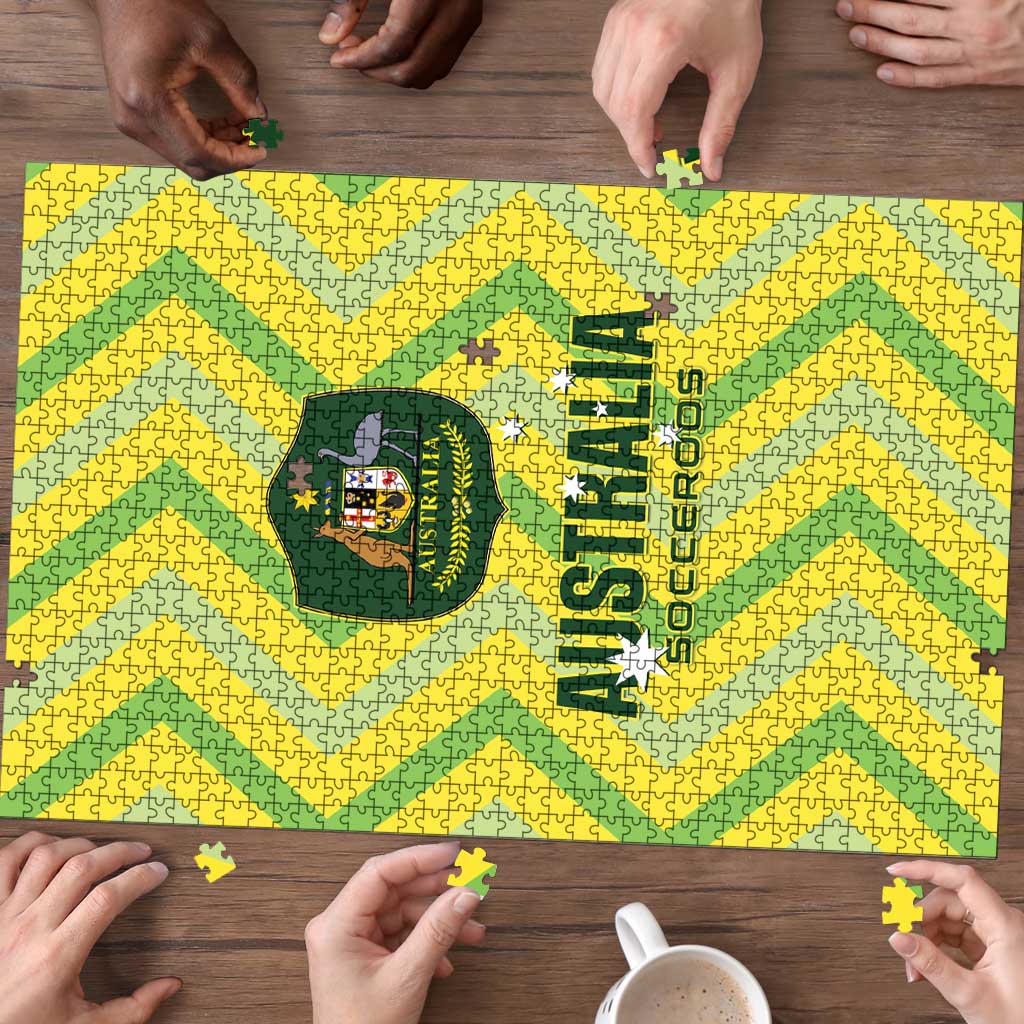 Australia Socceroos 2025 Puzzle Forever Golden - Wonder Print Shop
