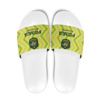 Australia Socceroos 2025 Slide Sandals Forever Golden - Wonder Print Shop