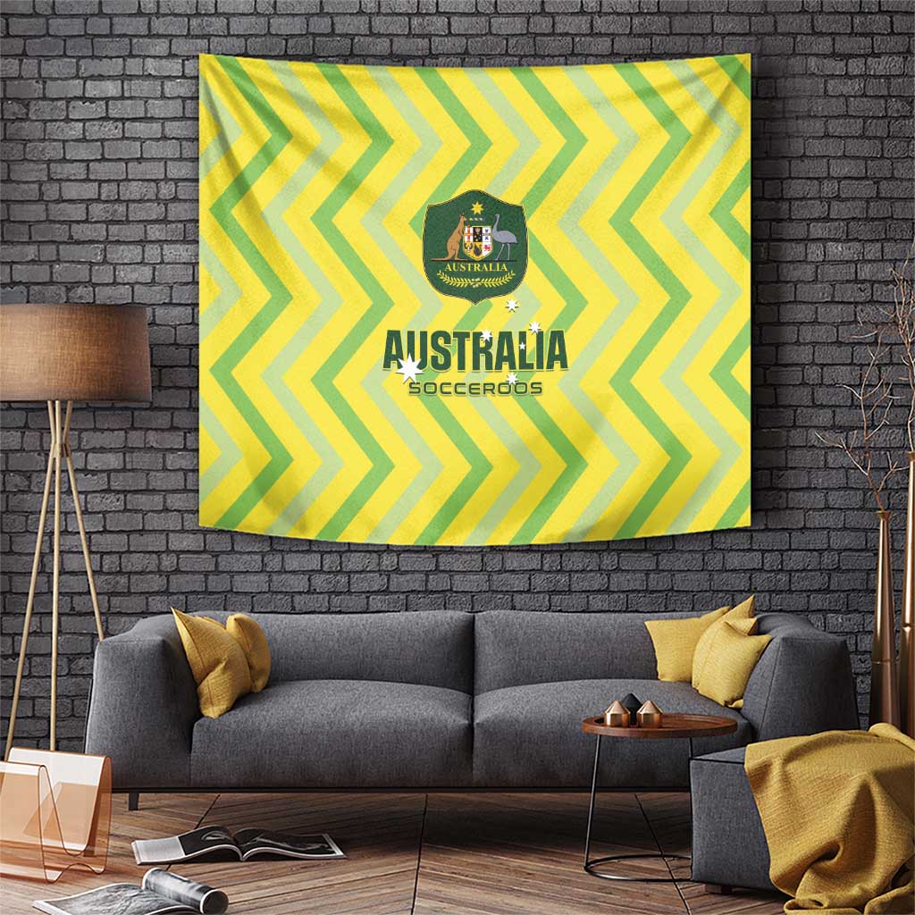 Australia Socceroos 2025 Tapestry Forever Golden - Wonder Print Shop