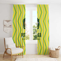 Australia Socceroos 2025 Window Curtain Forever Golden - Wonder Print Shop
