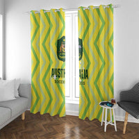 Australia Socceroos 2025 Window Curtain Forever Golden - Wonder Print Shop