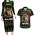 Personalized Malawi Christmas Couples Matching Long Sleeve Bodycon Dress and Hawaiian Shirt Thompson Gazelle - African Pattern - Wonder Print Shop