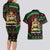 Personalized Malawi Christmas Couples Matching Long Sleeve Bodycon Dress and Hawaiian Shirt Thompson Gazelle - African Pattern - Wonder Print Shop