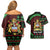 Personalized Malawi Christmas Couples Matching Off Shoulder Short Dress and Hawaiian Shirt Thompson Gazelle - African Pattern - Wonder Print Shop