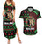 Personalized Malawi Christmas Couples Matching Summer Maxi Dress and Hawaiian Shirt Thompson Gazelle - African Pattern - Wonder Print Shop