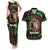 Personalized Malawi Christmas Couples Matching Tank Maxi Dress and Hawaiian Shirt Thompson Gazelle - African Pattern - Wonder Print Shop