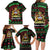 Personalized Malawi Christmas Family Matching Long Sleeve Bodycon Dress and Hawaiian Shirt Thompson Gazelle - African Pattern - Wonder Print Shop