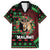 Personalized Malawi Christmas Family Matching Long Sleeve Bodycon Dress and Hawaiian Shirt Thompson Gazelle - African Pattern - Wonder Print Shop