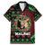 Personalized Malawi Christmas Family Matching Mermaid Dress and Hawaiian Shirt Thompson Gazelle - African Pattern - Wonder Print Shop