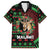 Personalized Malawi Christmas Family Matching Off The Shoulder Long Sleeve Dress and Hawaiian Shirt Thompson Gazelle - African Pattern - Wonder Print Shop