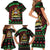 Personalized Malawi Christmas Family Matching Short Sleeve Bodycon Dress and Hawaiian Shirt Thompson Gazelle - African Pattern - Wonder Print Shop