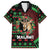 Personalized Malawi Christmas Family Matching Short Sleeve Bodycon Dress and Hawaiian Shirt Thompson Gazelle - African Pattern - Wonder Print Shop