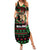 Personalized Malawi Christmas Family Matching Summer Maxi Dress and Hawaiian Shirt Thompson Gazelle - African Pattern - Wonder Print Shop