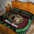 Malawi Christmas Quilt Bed Set Thompson Gazelle - African Pattern - Wonder Print Shop