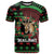 Personalized Malawi Christmas T Shirt Thompson Gazelle - African Pattern - Wonder Print Shop