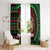 Malawi Christmas Window Curtain Thompson Gazelle - African Pattern - Wonder Print Shop