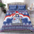 Russia Christmas Bedding Set Santa Matryoshka Doll - Wonder Print Shop