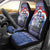 Russia Christmas Car Seat Cover Santa Matryoshka Doll - Wonder Print Shop