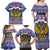 Russia Christmas Family Matching Off Shoulder Maxi Dress and Hawaiian Shirt Santa Matryoshka Doll - Wonder Print Shop