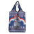 Russia Christmas Grocery Bag Santa Matryoshka Doll