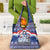 Russia Christmas Grocery Bag Santa Matryoshka Doll