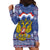 Russia Christmas Hoodie Dress Santa Matryoshka Doll - Wonder Print Shop