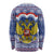 Russia Christmas Long Sleeve Shirt Santa Matryoshka Doll - Wonder Print Shop