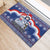 Russia Christmas Rubber Doormat Santa Matryoshka Doll - Wonder Print Shop