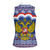 Russia Christmas Women Sleeveless Polo Shirt Santa Matryoshka Doll - Wonder Print Shop