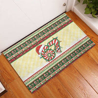 67 Six Seven Funny Meme Christmas Rubber Doormat Funny Xmas - Wonder Print Shop
