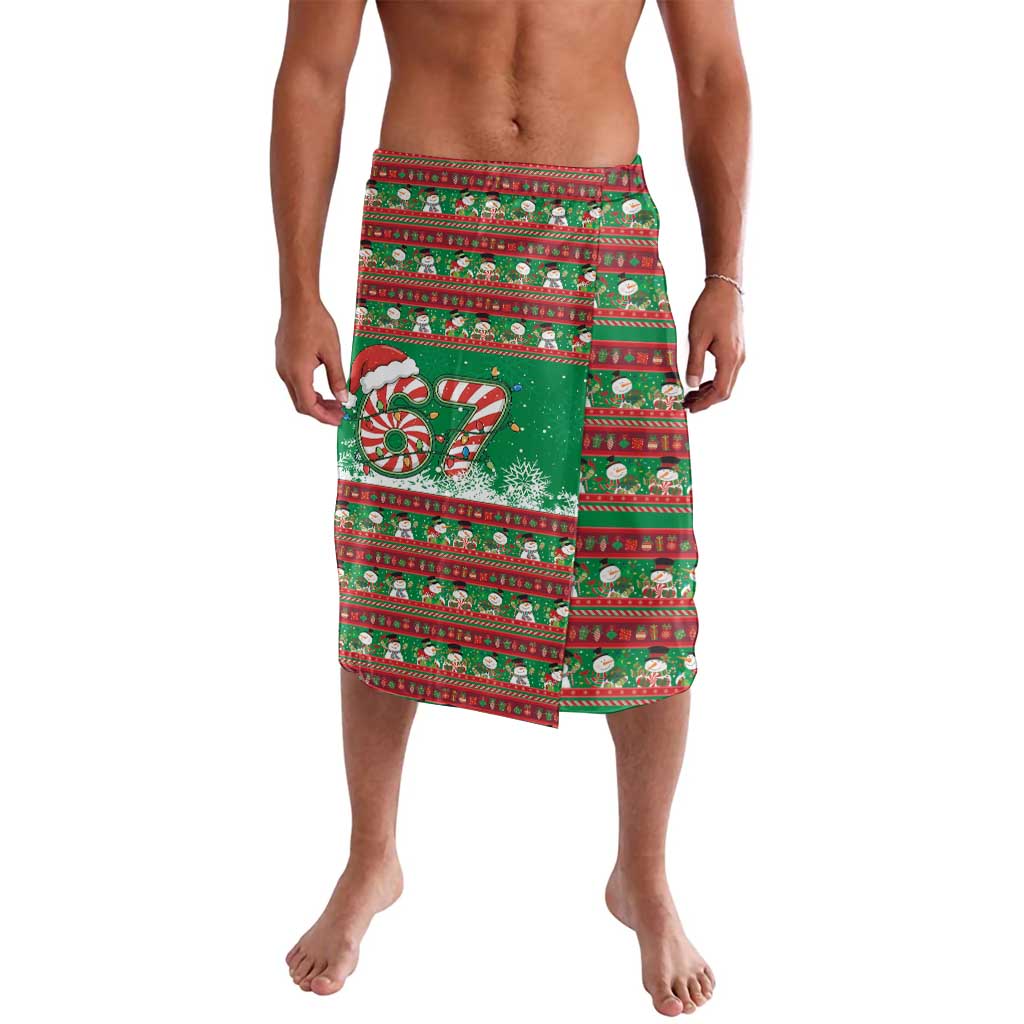 67 Six Seven Funny Meme Christmas Lavalava Funny Xmas - Wonder Print Shop