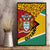 Guyana Republic Day Canvas Wall Art Coat Of Arms Leopard Pattern - Wonder Print Shop