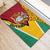 Guyana Republic Day Rubber Doormat Coat Of Arms Leopard Pattern - Wonder Print Shop