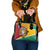 Guyana Republic Day Shoulder Handbag Coat Of Arms Leopard Pattern