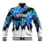 Estonia Independence Day Baseball Jacket Cornflower Unique Style - Wonder Print Shop