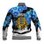 Estonia Independence Day Baseball Jacket Cornflower Unique Style - Wonder Print Shop