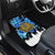 Estonia Independence Day Car Mats Cornflower Unique Style - Wonder Print Shop