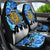 Estonia Independence Day Car Seat Cover Cornflower Unique Style - Wonder Print Shop